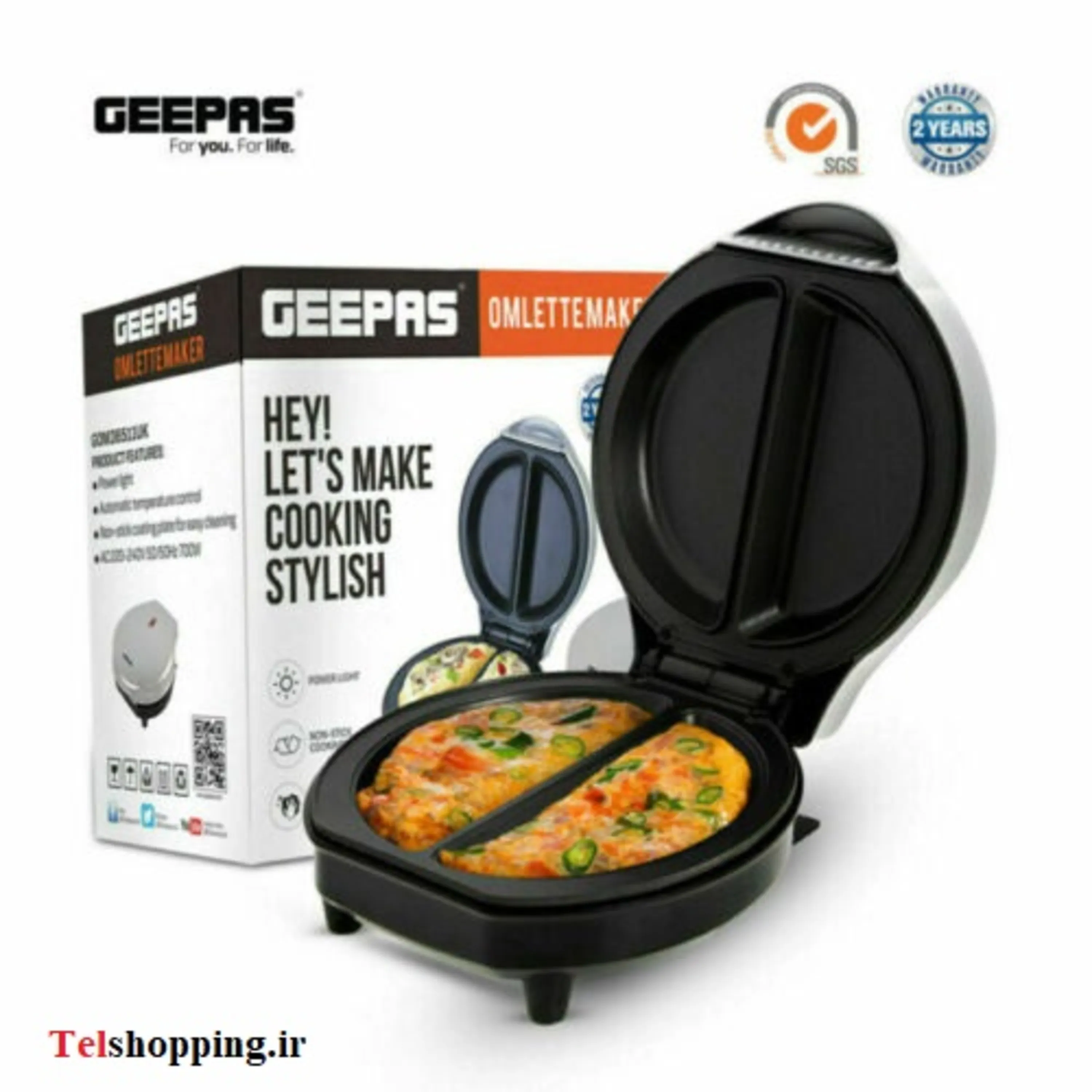 املت ساز برقی جیپاس مدل GOM36511UK